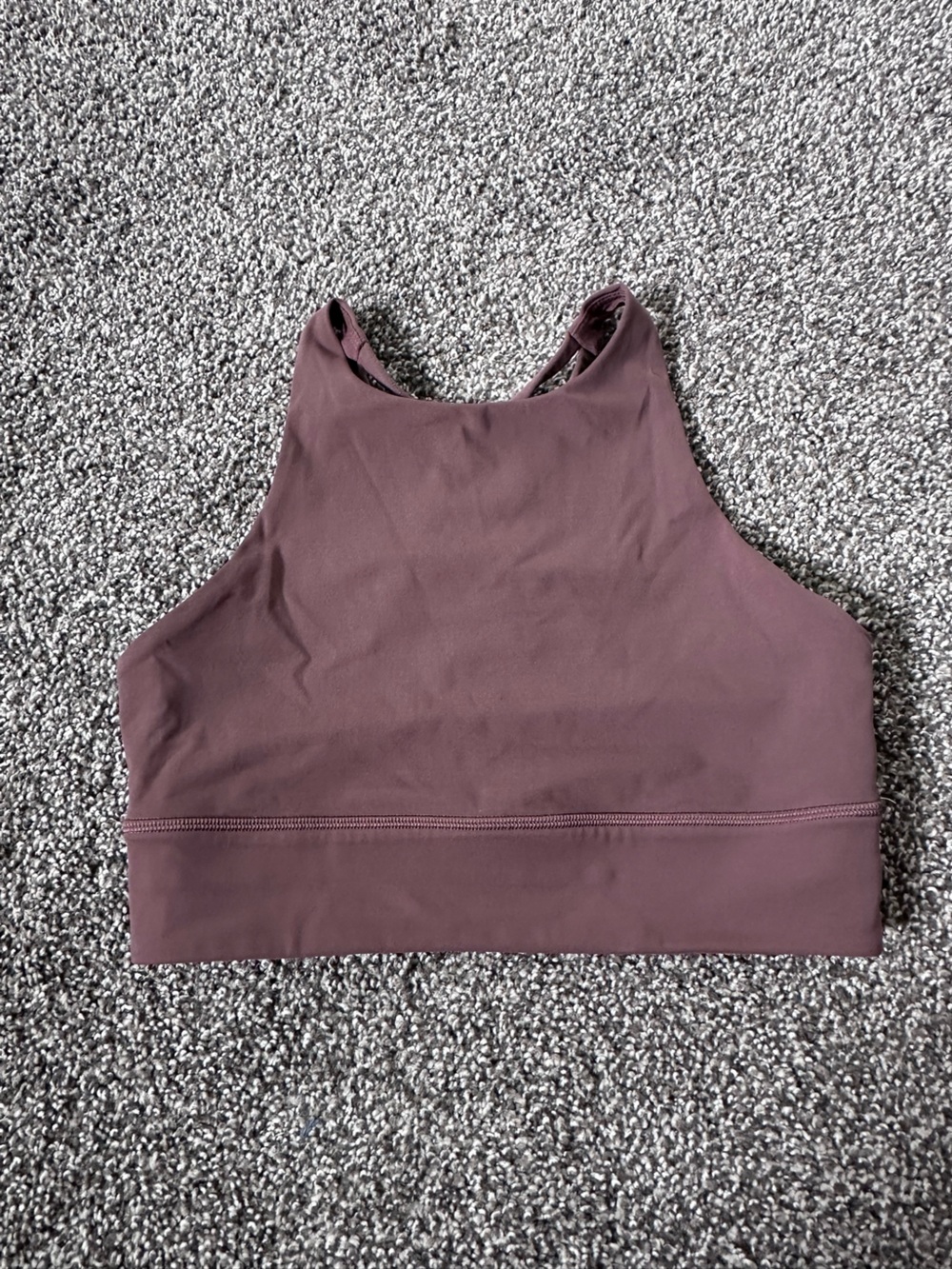 lululemon athletica Dark Oxide High Neck Energy Bra